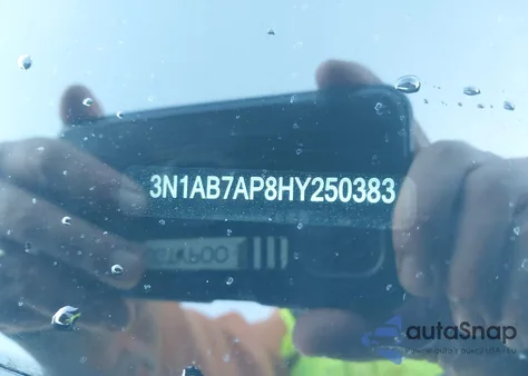 2017 Nissan Sentra S из США, поврежденный, VIN 3N1AB7AP8HY250383